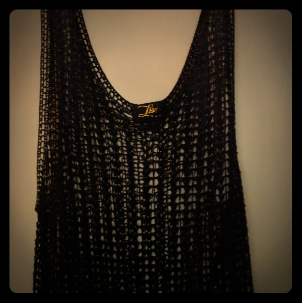 LISA LACE VEST SIZE SMALL